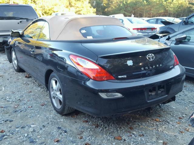 4T1FA38P18U146546 - 2008 TOYOTA CAMRY SOLA BLACK photo 3