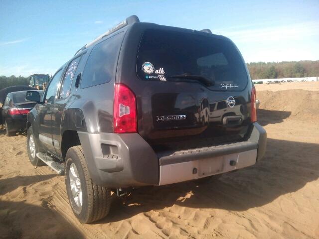 5N1AN0NUXBC514937 - 2011 NISSAN XTERRA OFF GRAY photo 3