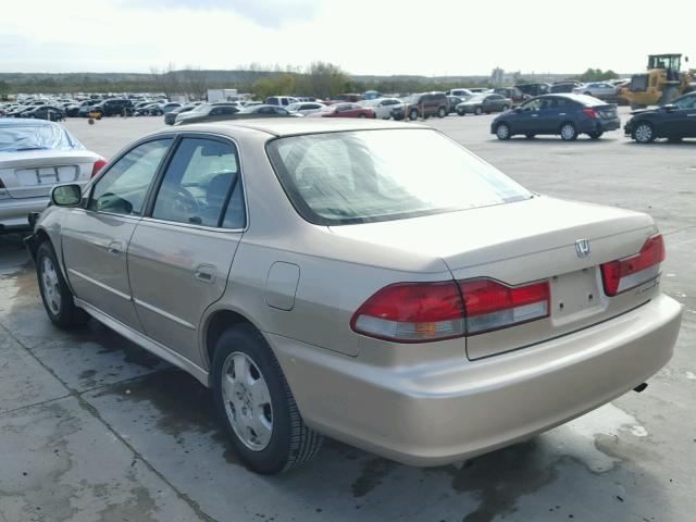 1HGCG16582A008783 - 2002 HONDA ACCORD EX GOLD photo 3