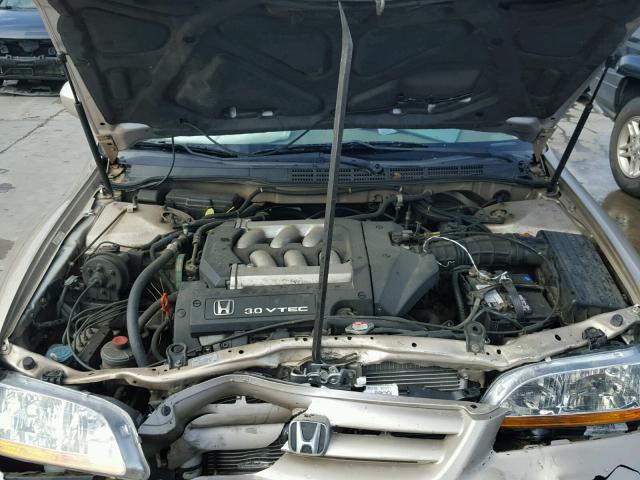 1HGCG16582A008783 - 2002 HONDA ACCORD EX GOLD photo 7