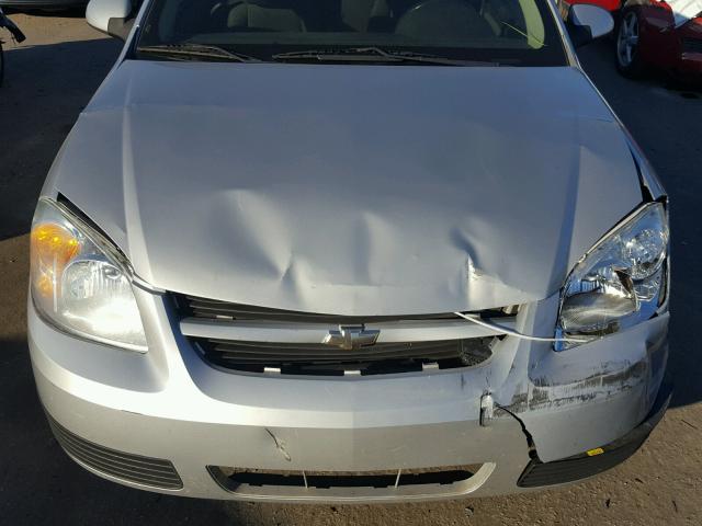 1G1AL15F277387935 - 2007 CHEVROLET COBALT LT SILVER photo 7