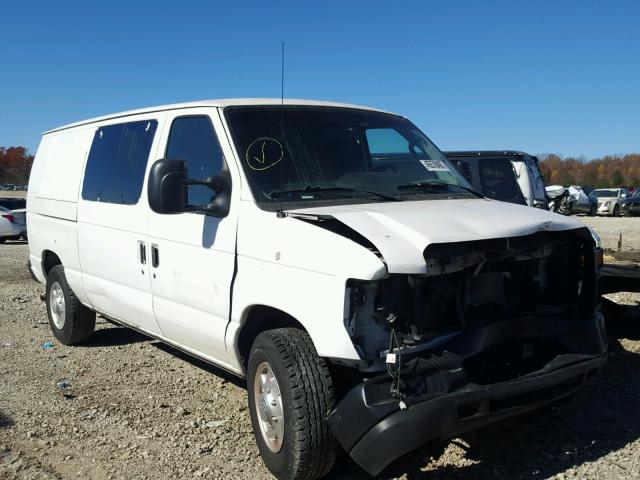 1FTNE1EW6BDA85626 - 2011 FORD ECONOLINE WHITE photo 1