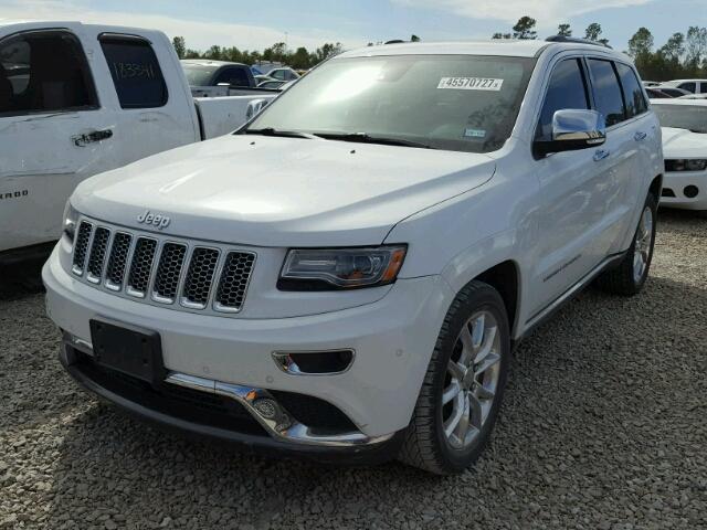 1C4RJEJG8EC265865 - 2014 JEEP GRAND CHER WHITE photo 2