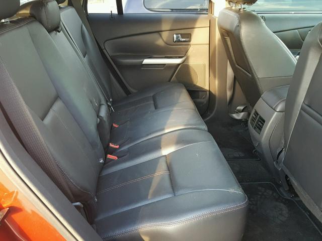 2FMDK3JC0EBB63626 - 2014 FORD EDGE Kırmızı fotoğraf 6
