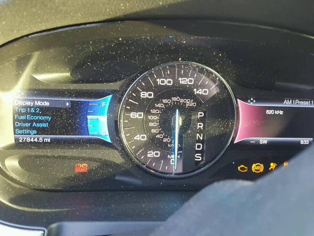 2FMDK3JC0EBB63626 - 2014 FORD EDGE Kırmızı fotoğraf 8