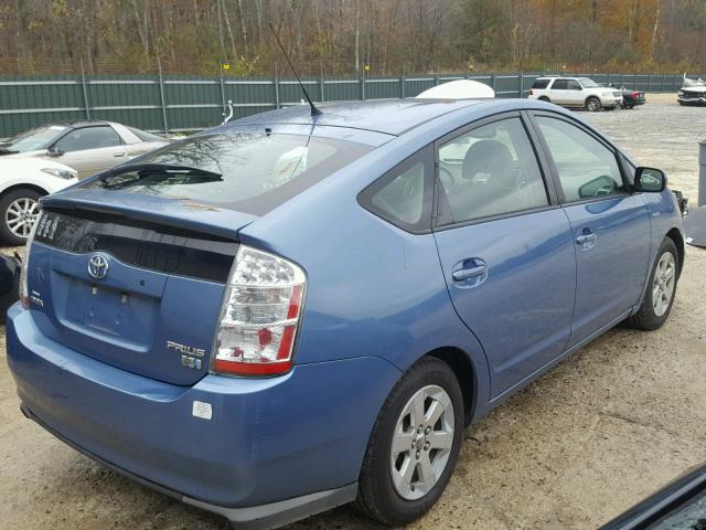 JTDKB20U097886150 - 2009 TOYOTA PRIUS BLUE photo 4
