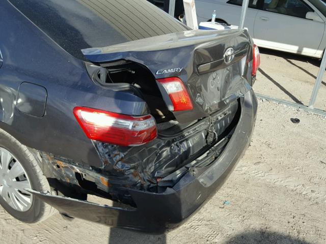 4T1BE46KX7U037050 - 2007 TOYOTA CAMRY NEW GRAY photo 9