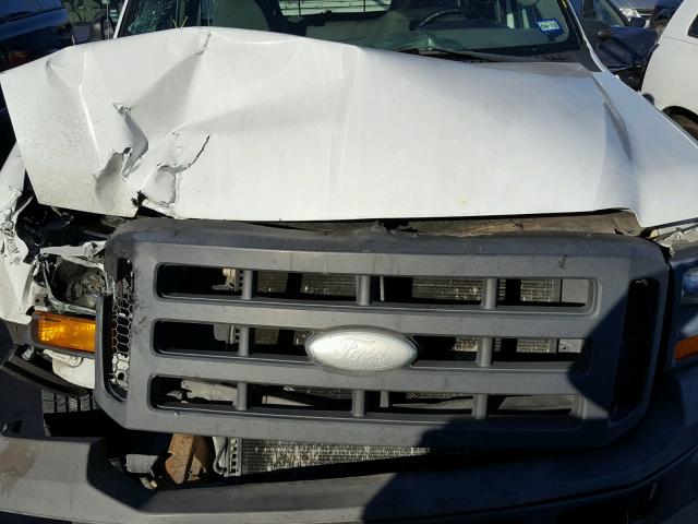 1FTSX20P35EB31866 - 2005 FORD F250 SUPER WHITE photo 7