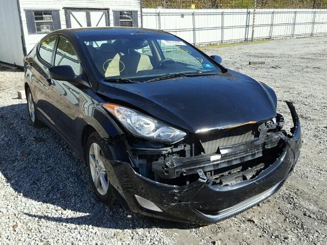 5NPDH4AE6DH173123 - 2013 HYUNDAI ELANTRA GL BLACK photo 1