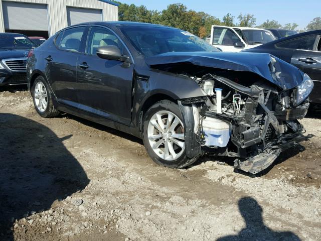 5XXGN4A77DG231341 - 2013 KIA OPTIMA EX GRAY photo 1