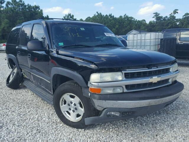 1GNEC16Z64J165423 - 2004 CHEVROLET SUBURBAN C BLACK photo 1