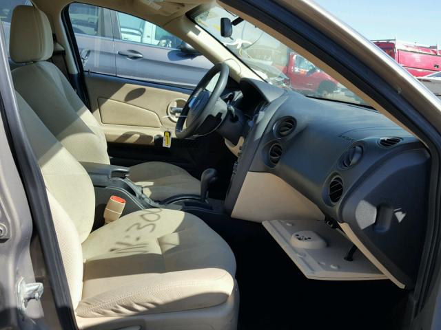 2G2WP552261300055 - 2006 PONTIAC GRAND PRIX TAN photo 5