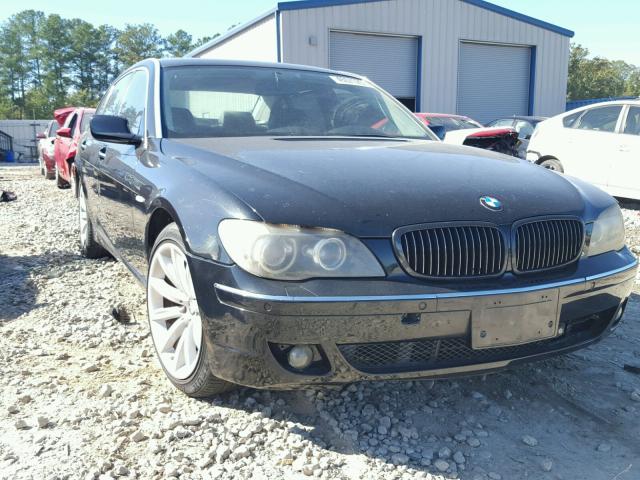 WBAHN83557DT71410 - 2007 BMW 750 BLACK photo 1