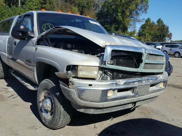 1B7KF23681J289854 - 2001 DODGE RAM 2500 SILVER photo 9