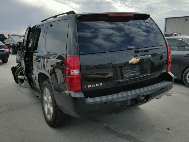 1GNFK13067R214025 - 2007 CHEVROLET TAHOE K150 BLACK photo 3