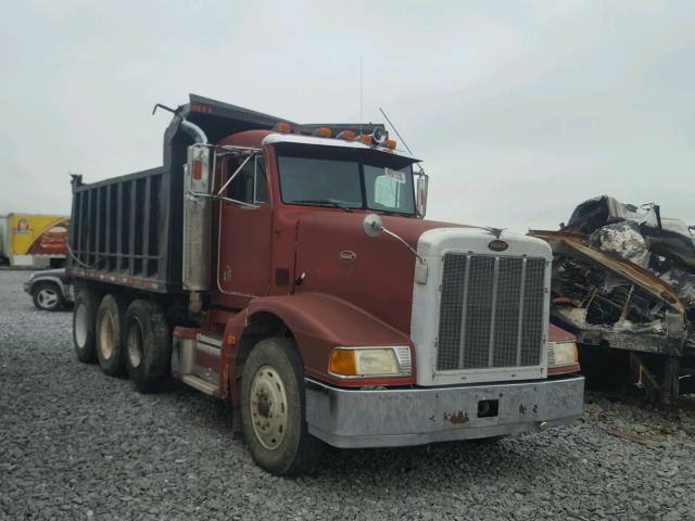 1XPCD29X4KN271547 - 1989 PETERBILT 377 MAROON photo 1