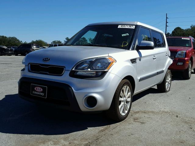 KNDJT2A60C7478070 - 2012 KIA SOUL + SILVER photo 2