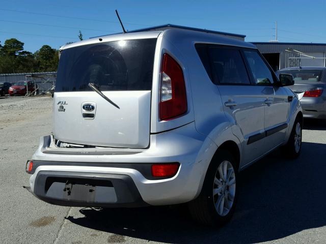 KNDJT2A60C7478070 - 2012 KIA SOUL + SILVER photo 4