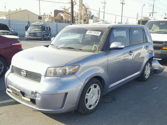 JTLZE4FE8A1100365 - 2010 TOYOTA SCION XB Mavi foto 2