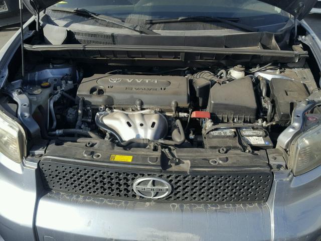 JTLZE4FE8A1100365 - 2010 TOYOTA SCION XB Mavi foto 7