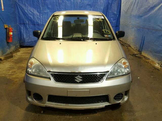 JS2RB62S365300412 - 2006 SUZUKI AERIO BEIGE photo 9