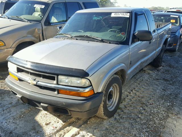 1GCCS19H238131183 - 2003 CHEVROLET S TRUCK S1 BEIGE photo 2