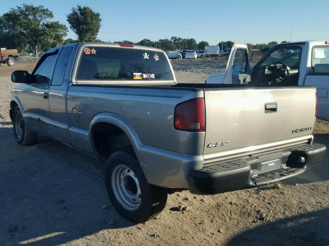 1GCCS19H238131183 - 2003 CHEVROLET S TRUCK S1 BEIGE photo 3