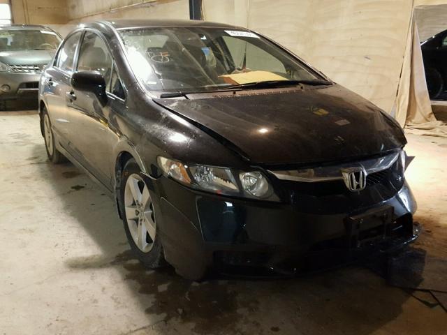 19XFA1F66BE015816 - 2011 HONDA CIVIC LX-S BLACK photo 1