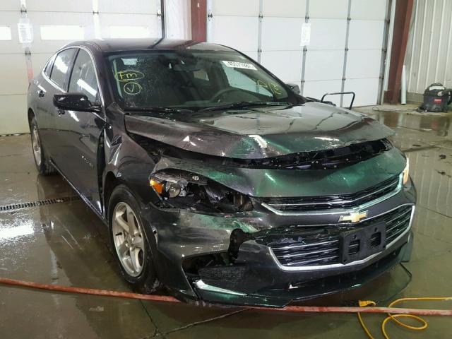 1G1ZB5ST1HF281524 - 2017 CHEVROLET MALIBU LS GRAY photo 1