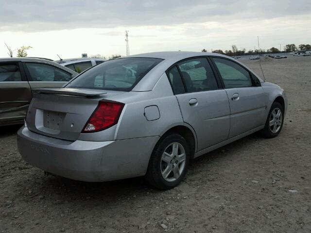 1G8AJ58F46Z102939 - 2006 SATURN ION LEVEL SILVER photo 4