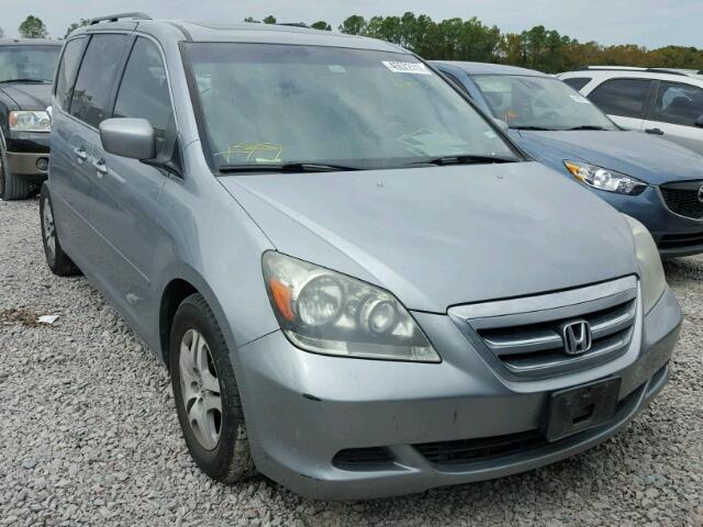 5FNRL38736B060737 - 2006 HONDA ODYSSEY EX GRAY photo 1