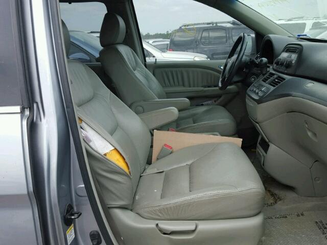 5FNRL38736B060737 - 2006 HONDA ODYSSEY EX GRAY photo 5