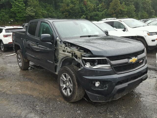 1GCPTDE18J1198563 - 2018 CHEVROLET COLORADO Z GRAY photo 1