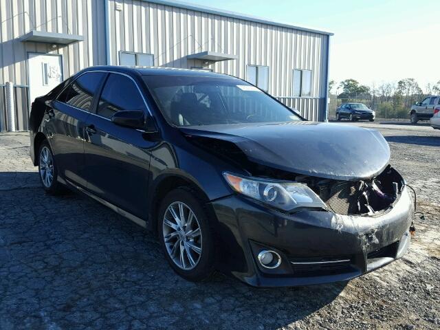 4T1BF1FK4CU039575 - 2012 TOYOTA CAMRY BASE BLACK photo 1