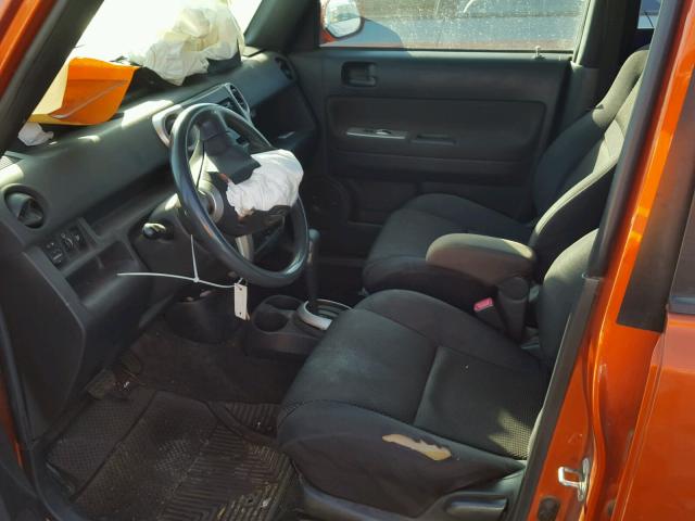 JTLKT324540166557 - 2004 TOYOTA SCION XB Naranja foto 5