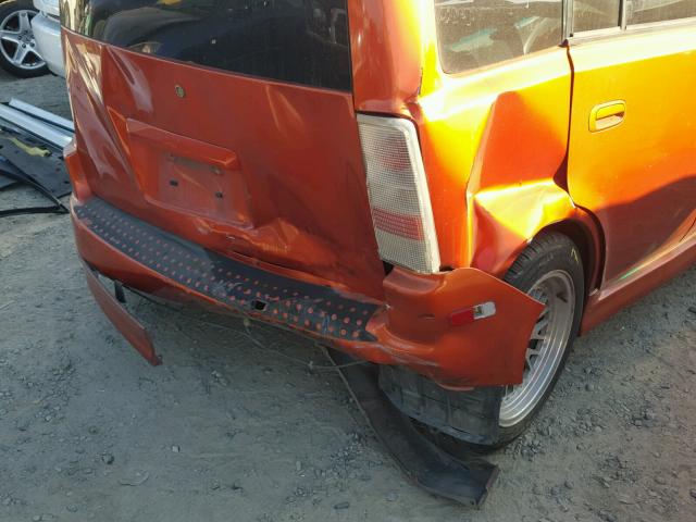 JTLKT324540166557 - 2004 TOYOTA SCION XB Naranja foto 9