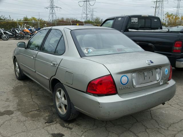 3N1AB51A04L737875 - 2004 NISSAN SENTRA 2.5 GRAY photo 3