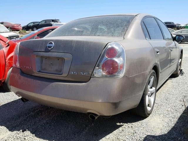 1N4BL11DX5C105468 - 2005 NISSAN ALTIMA SE TAN photo 4