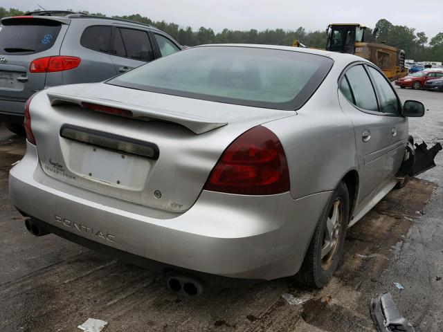 2G2WS522941353741 - 2004 PONTIAC GRAND PRIX SILVER photo 4