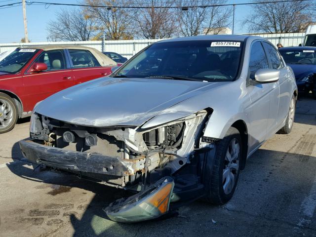 1HGCP25818A092987 - 2008 HONDA ACCORD EXL SILVER photo 2