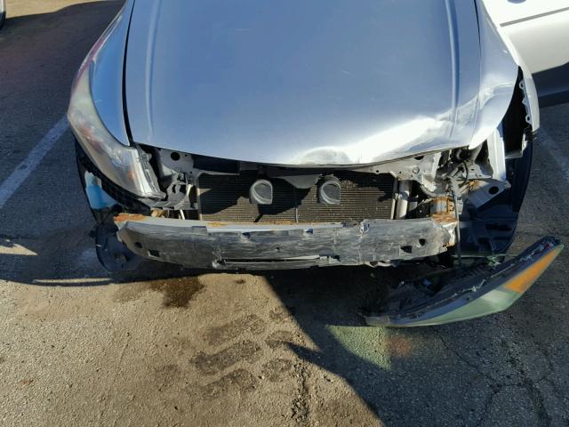 1HGCP25818A092987 - 2008 HONDA ACCORD EXL SILVER photo 9