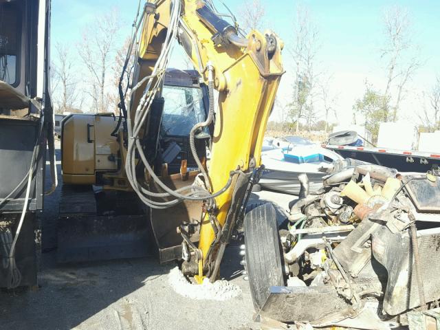 CAT0308EKFJX07559 - 2017 CATERPILLAR SKIDLOADER YELLOW photo 1