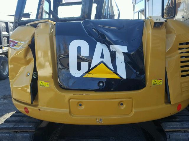 CAT0308EKFJX07559 - 2017 CATERPILLAR SKIDLOADER YELLOW photo 7