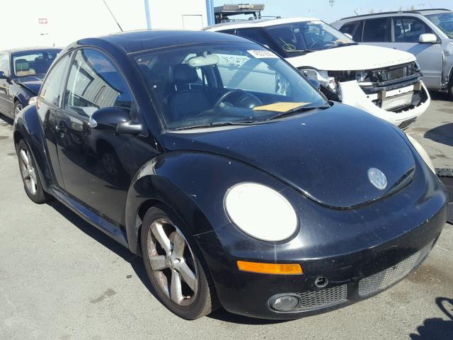 3VWSG31C87M504749 - 2007 VOLKSWAGEN NEW BEETLE BLACK photo 1