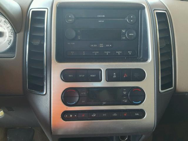 2FMDK39C27BA26128 - 2007 FORD EDGE Червоний фото 9