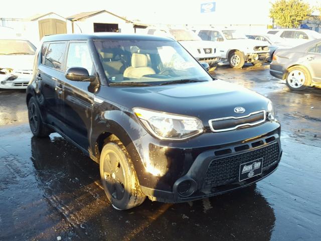 KNDJN2A2XG7258271 - 2016 KIA SOUL BLACK photo 1