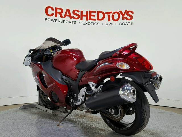 JS1GX72AXC2101123 - 2012 SUZUKI GSX1300 R MAROON photo 6