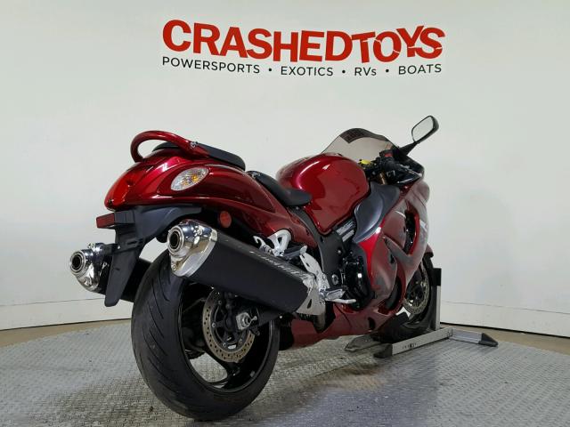 JS1GX72AXC2101123 - 2012 SUZUKI GSX1300 R MAROON photo 8