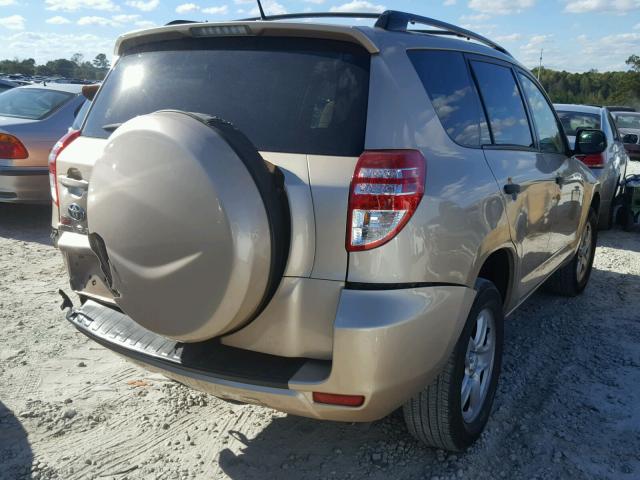 JTMZF4DV3A5031556 - 2010 TOYOTA RAV4 GOLD photo 4