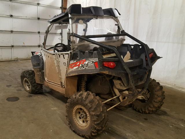 4XAJT87A7CF661252 - 2012 POLARIS RANGER RZR WHITE photo 3